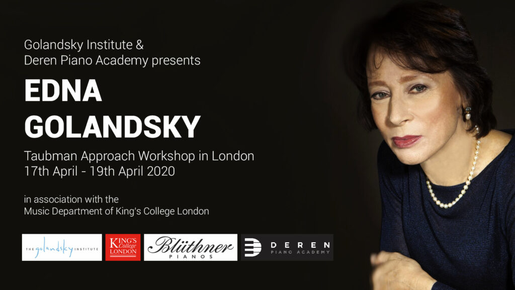 Taubman Approach Workshop in London with Edna Golandsky